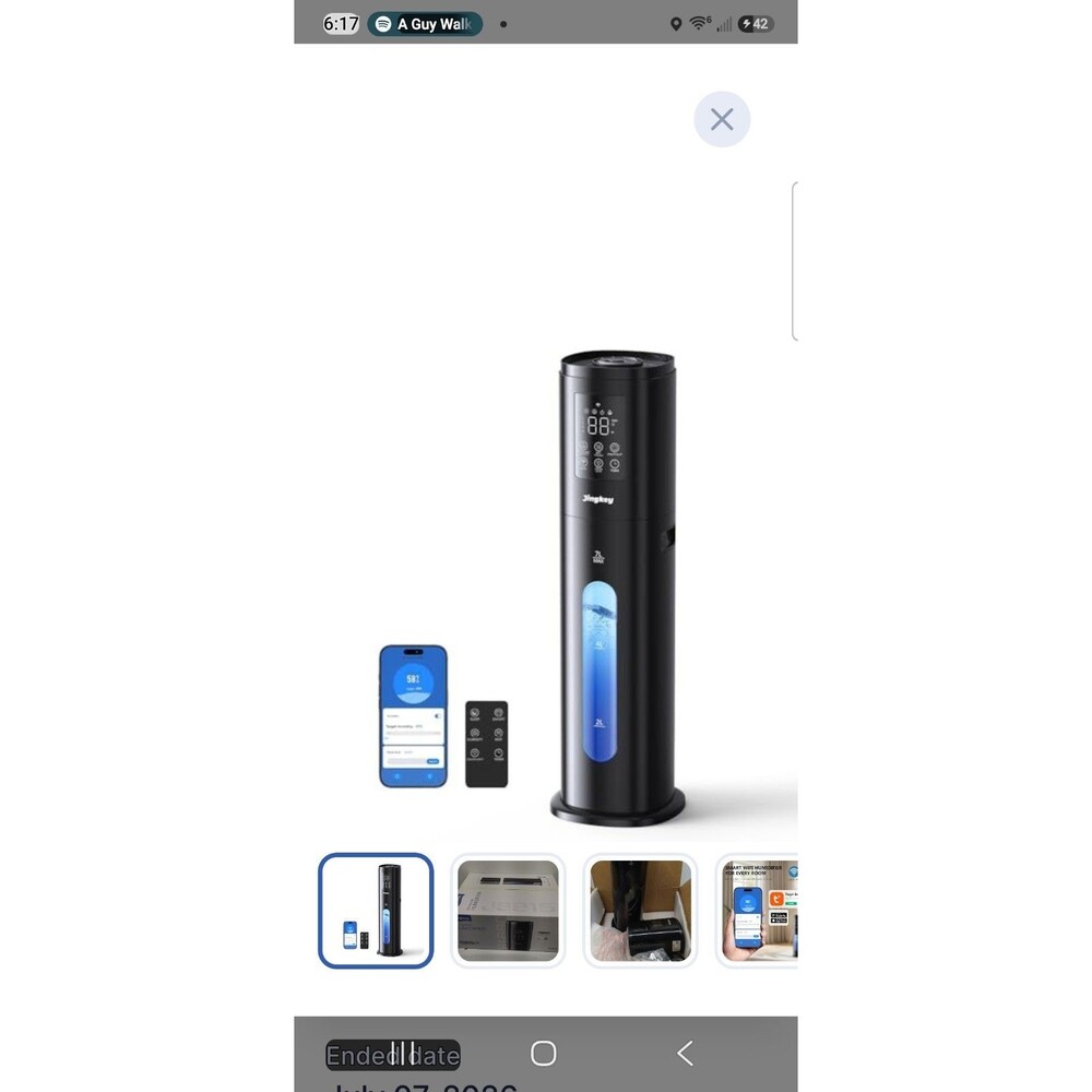 Open  Box Humidifiers for Home Bedroom Large Room, 7L/1.85Gal Large